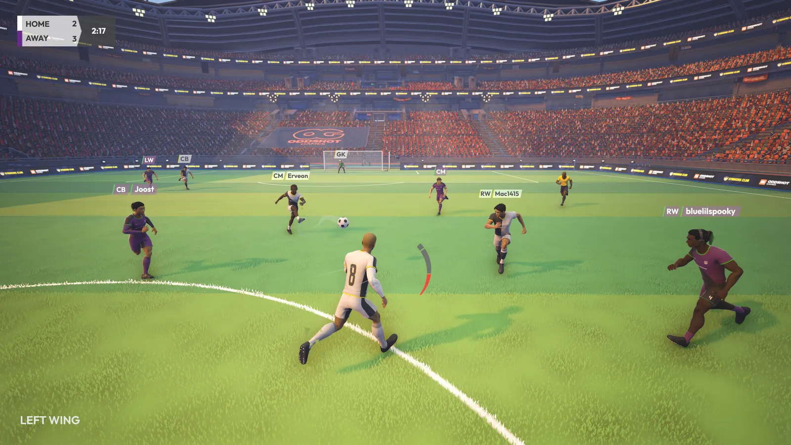 Strikers Club custom match format for the modes hub